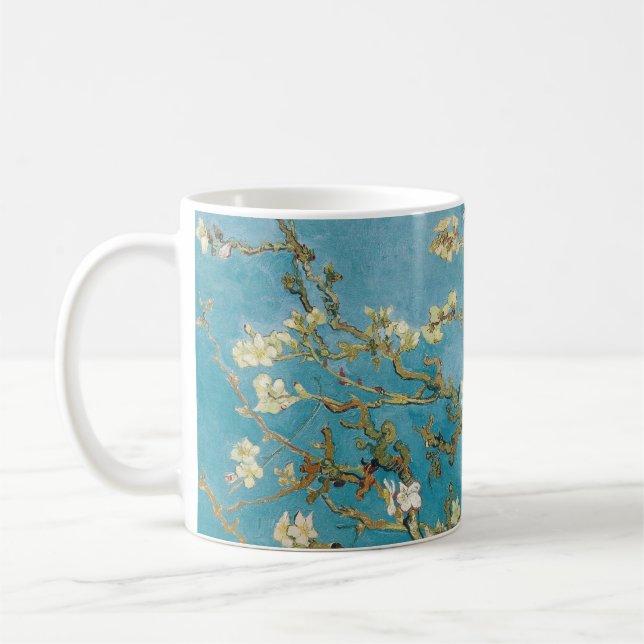 Van Gogh Almond Blossom (1890)  Coffee Mug (Left)