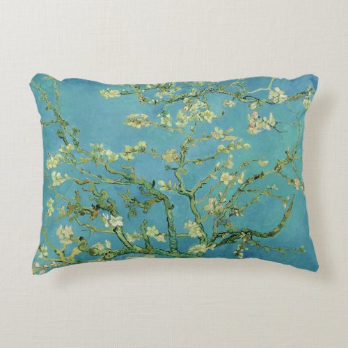 Van Gogh  Almond Blossom  1890 Decorative Pillow