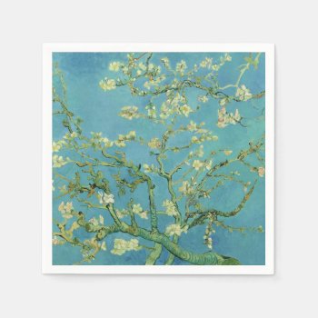 Van Gogh | Almond Blossom | 1890 Paper Napkins by _vangoghart at Zazzle
