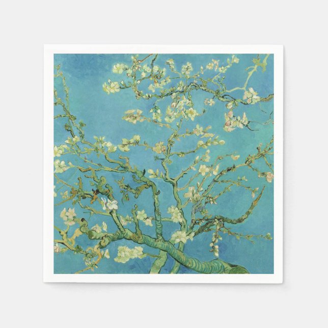 Van Gogh | Almond Blossom | 1890 Paper Napkins (Front)