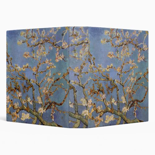 Van Gogh Almond Blossom  3 Ring Binder