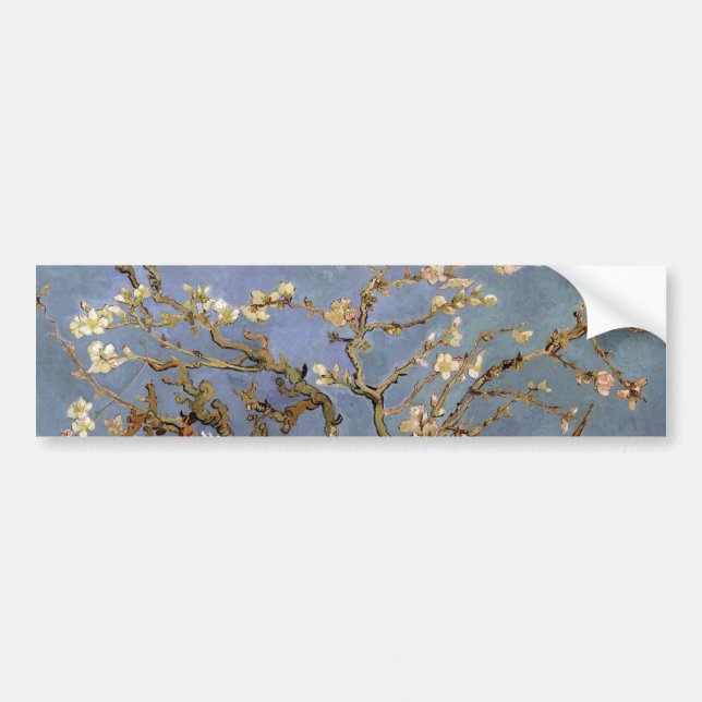 Van Gogh Almond Blossom Bumper Sticker (Front)