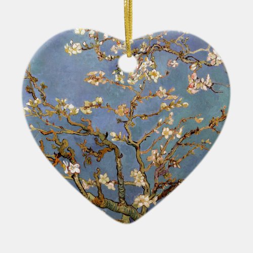 Van Gogh Almond Blossom Ceramic Ornament