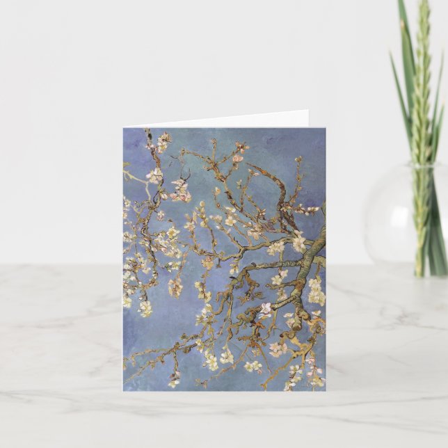 Van Gogh Almond Blossom Holiday Card (Front)