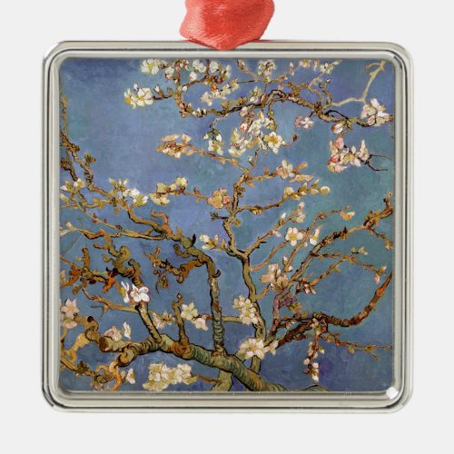 Van Gogh Almond Blossom Metal Ornament