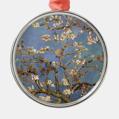 Van Gogh Almond Blossom Metal Ornament