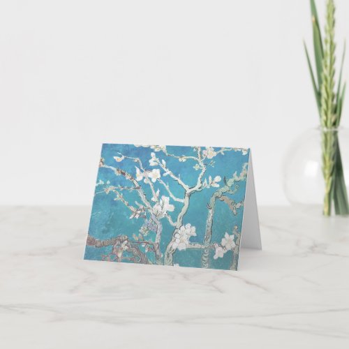 Van Gogh Almond Blossom Painting   Card