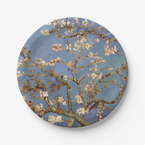 Van Gogh Almond Blossom  Paper Plates