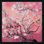 Van Gogh Almond Blossom peach pink Poster<br><div class="desc">Peachy Pink Almond Blossoms Poster: Adorn your walls with the enchanting beauty of Vincent Van Gogh's Almond Blossoms in our Peachy Pink / Pinkish Peach Almond Blossoms Poster. The classic artwork takes on a new dimension against a backdrop of soft peachy pink / pinkish peach tones, infusing your space with...</div>