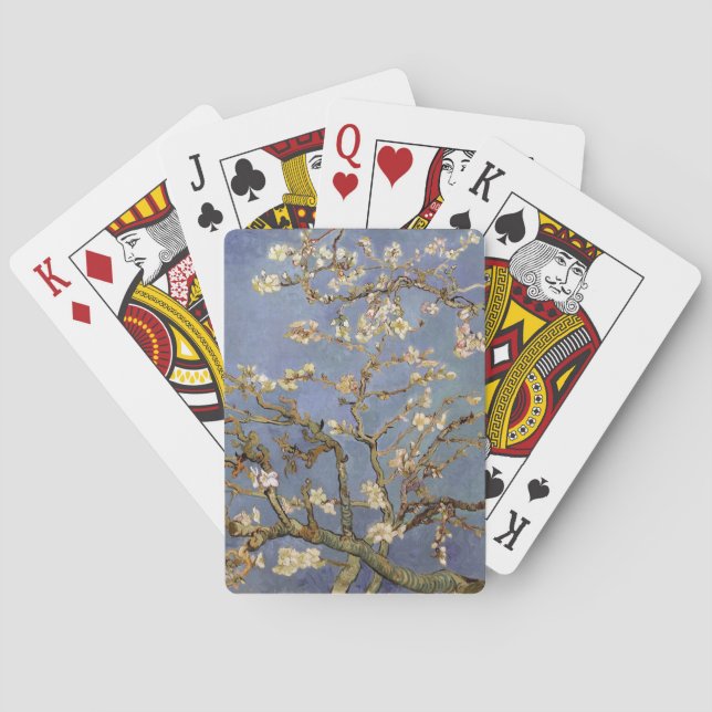 Van Gogh Almond Blossom Poker Cards (Back)