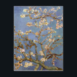 Van Gogh Almond Blossom Postcard<br><div class="desc">Vincent Van Gogh Nature Painting Series - Almond Blossom in Blue Tones</div>