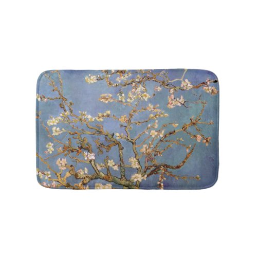 Van Gogh Almond Blossom Silver Bath Mat