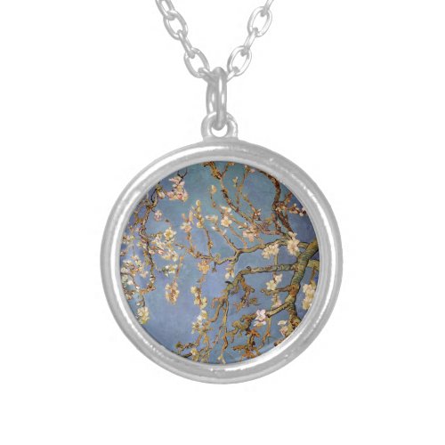 Van Gogh Almond Blossom Silver Plated Necklace