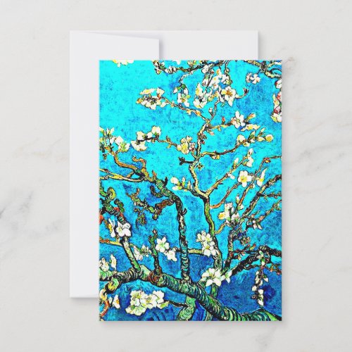 Van Gogh _ Almond Blossom Thank You Card