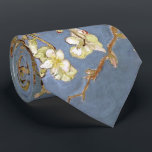 Van Gogh Almond Blossom Tie<br><div class="desc">Vincent Van Gogh Nature Painting Series - Almond Blossom in Blue Tones</div>