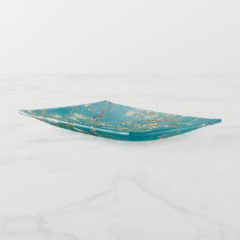 Van Gogh Almond Blossoms At St. Remy Trinket Tray by The_Masters at Zazzle