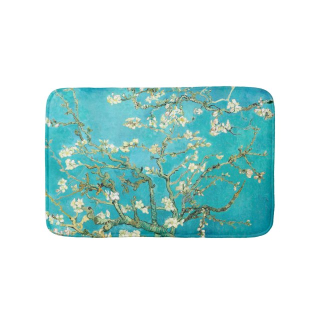 VAN GOGH Almond Blossoms Bath Mat (Front)