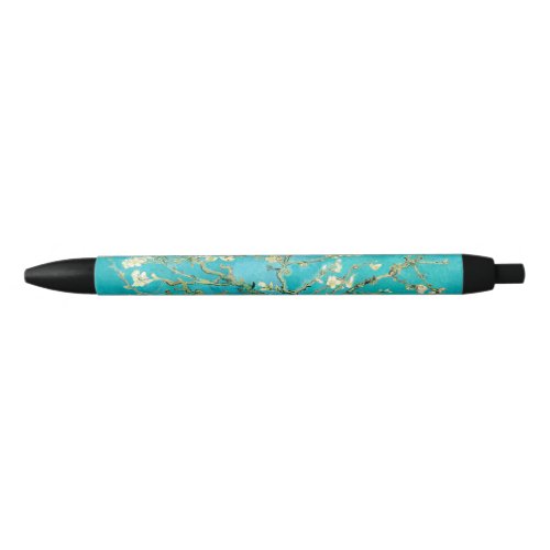 Van Gogh Almond Blossoms Black Ink Pen