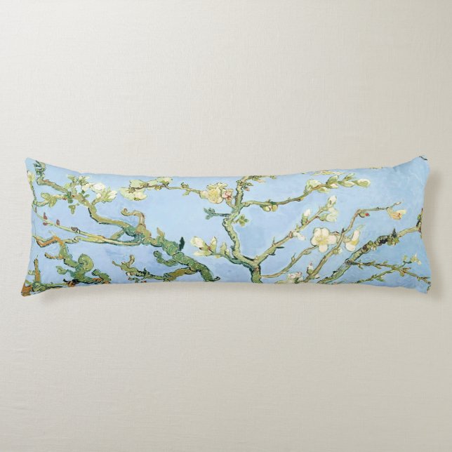 Van Gogh Almond Blossoms Body Pillow (Front)