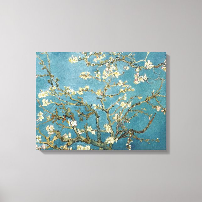 Van Gogh Almond Blossoms Canvas (Front)
