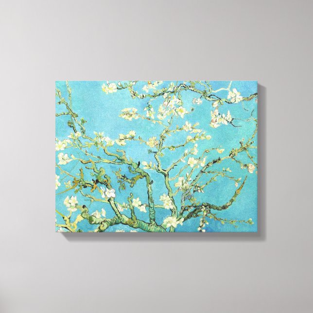 Van Gogh Almond Blossoms Canvas Print (Front)