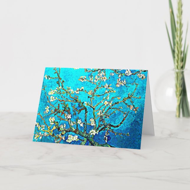 Van Gogh - Almond Blossoms Card (Front)