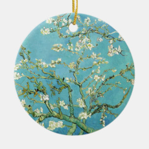 Van Gogh Almond Blossoms Ceramic Ornament