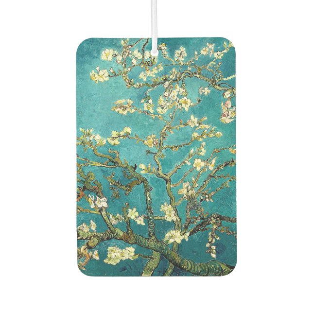 Van Gogh Almond Blossoms Classic Impressionism Air Freshener (Front)