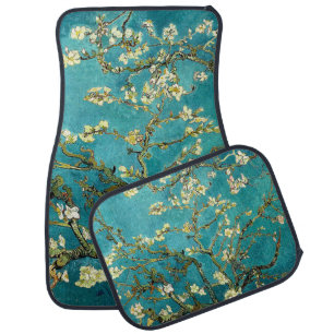 Van Gogh Almond Blossoms Classic Impressionism Car Floor Mat