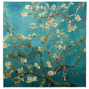 Van Gogh Almond Blossoms Classic Impressionism Cloth Napkin