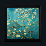 Van Gogh Almond Blossoms Classic Impressionism Keepsake Box<br><div class="desc">Van Gogh Blossoming Almond Blossoms - Vincent Van Gogh painted this blooming almond tree -- Van Gogh was one of the post-impressionist great masters. This painting, Almond Blossoms, is one of a small group of paintings painted in 1890 by Vincent van Gogh in the south of France, focused on blossoming...</div>