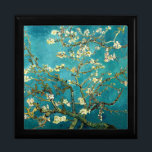 Van Gogh Almond Blossoms Classic Impressionism Keepsake Box<br><div class="desc">Van Gogh Blossoming Almond Blossoms - Vincent Van Gogh painted this blooming almond tree -- Van Gogh was one of the post-impressionist great masters. This painting, Almond Blossoms, is one of a small group of paintings painted in 1890 by Vincent van Gogh in the south of France, focused on blossoming...</div>