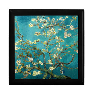 Van Gogh Almond Blossoms Classic Impressionism Keepsake Box