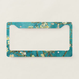Van Gogh Almond Blossoms Classic Impressionism License Plate Frame