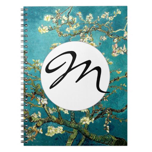 Van Gogh Almond Blossoms Classic Impressionism Notebook