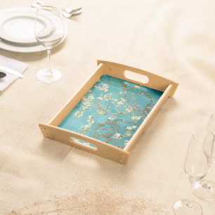 Van Gogh Almond Blossoms Classic Impressionism Serving Tray