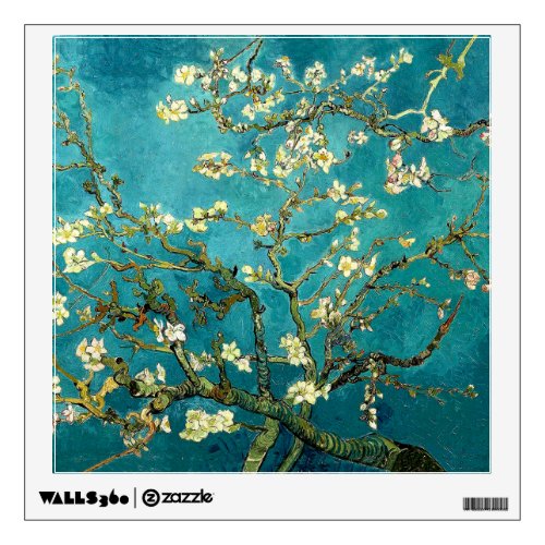 Van Gogh Almond Blossoms Classic Impressionism Wall Sticker