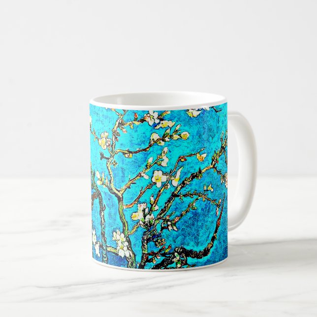 Van Gogh - Almond Blossoms Coffee Mug (Front Right)