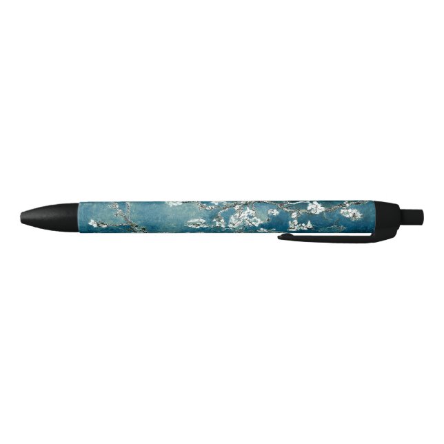 Van Gogh Almond Blossoms Dark Teal Pen (Bottom)