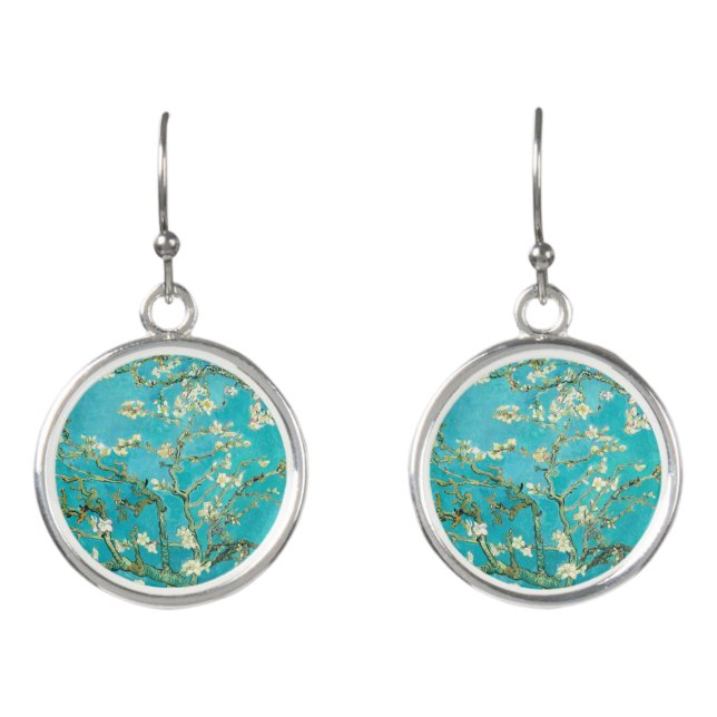 VAN GOGH Almond Blossoms Earrings (Front)