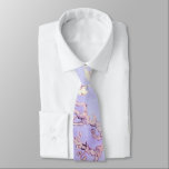Van Gogh Almond Blossoms Lavender Neck Tie<br><div class="desc">Lavender Van Gogh Almond Blossoms Gifts for Wedding Party, Baby Shower, or Spring Party: Whether you're preparing for a wedding, special event, or simply want to express your own personal style, this tie captures the essence of Vincent Van Gogh's classic art and coordinated style. Treat your groomsmen to a gift...</div>