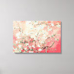 Van Gogh Almond Blossoms peach Canvas Print<br><div class="desc">Peachy Pink Almond Blossoms Poster: Adorn your walls with the enchanting beauty of Vincent Van Gogh's Almond Blossoms in our Peachy Pink / Pinkish Peach Almond Blossoms Poster. The classic artwork takes on a new dimension against a backdrop of soft peachy pink / pinkish peach tones, infusing your space with...</div>