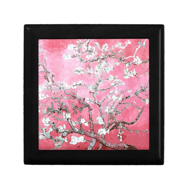Van Gogh Almond Blossoms Pink Blue Gift Box (Front)