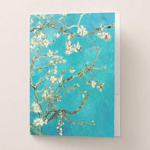 Van Gogh Almond Blossoms Pocket Folder