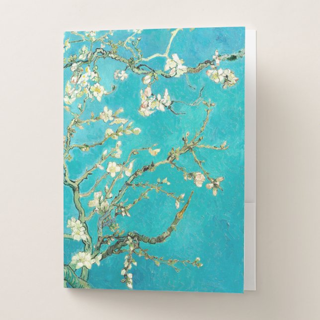 Van Gogh Almond Blossoms Pocket Folder (Front)