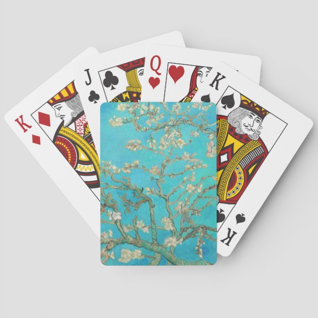 Van Gogh Almond Blossoms Poker Cards (Back)