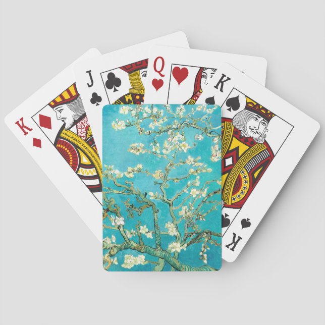 VAN GOGH Almond Blossoms Poker Cards (Back)