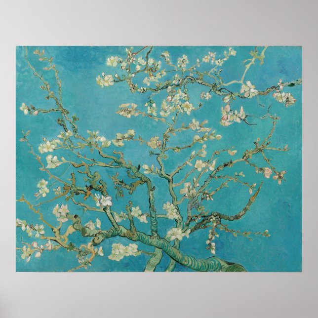 Van Gogh Almond Blossoms Poster (Front)