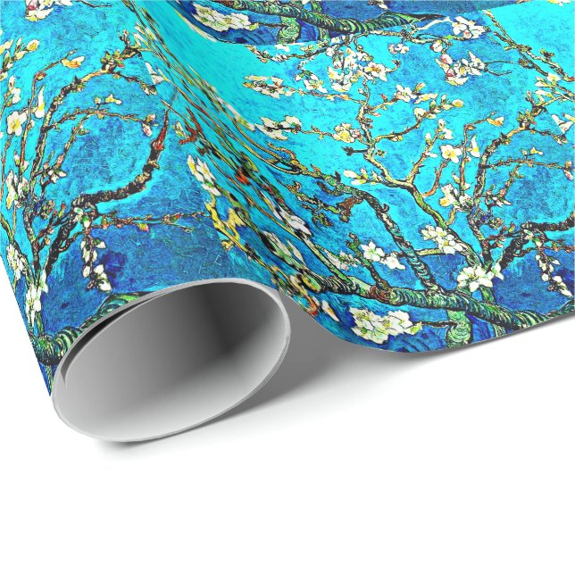 Van Gogh - Almond Blossoms Wrapping Paper (Roll Corner)