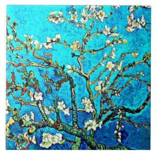 Van Gogh - Almond Branches Ceramic Tile